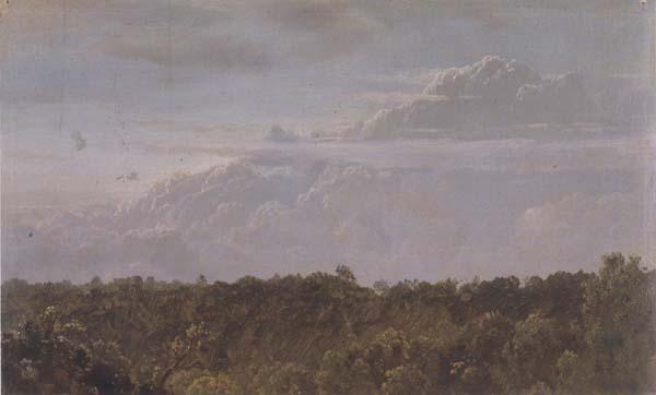 Frederic E.Church Thunder Clouds,Jamaica France oil painting art